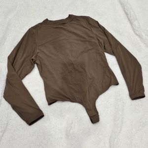 Skims fits everybody long sleeve crew neck bodysuit